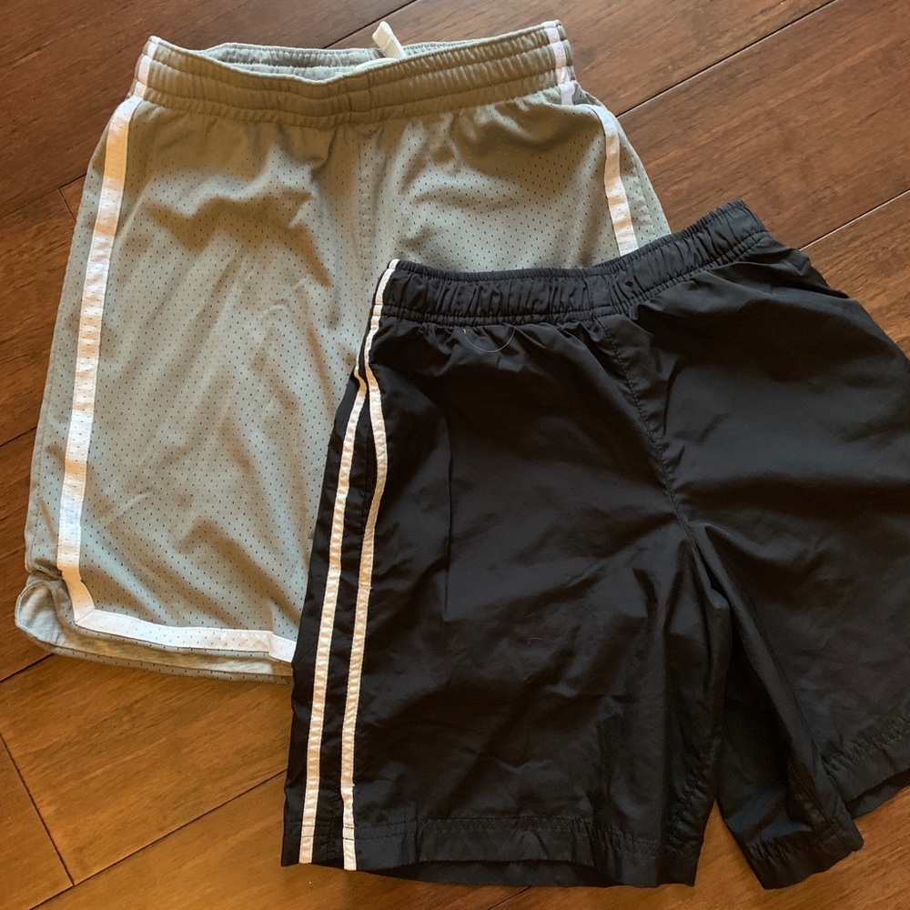 Lands’ End boys athletic shorts - 2 pairs